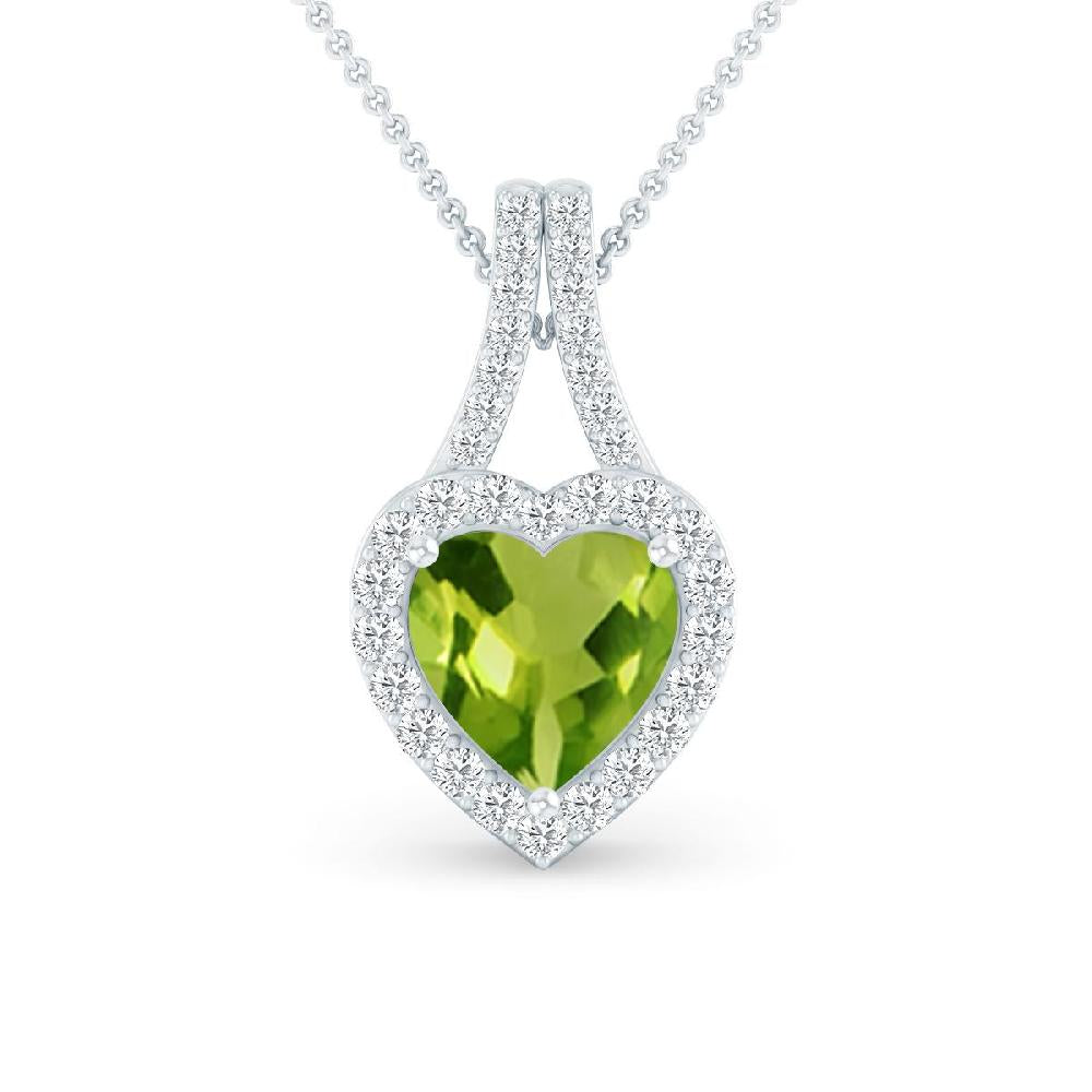 White Gold - Peridot