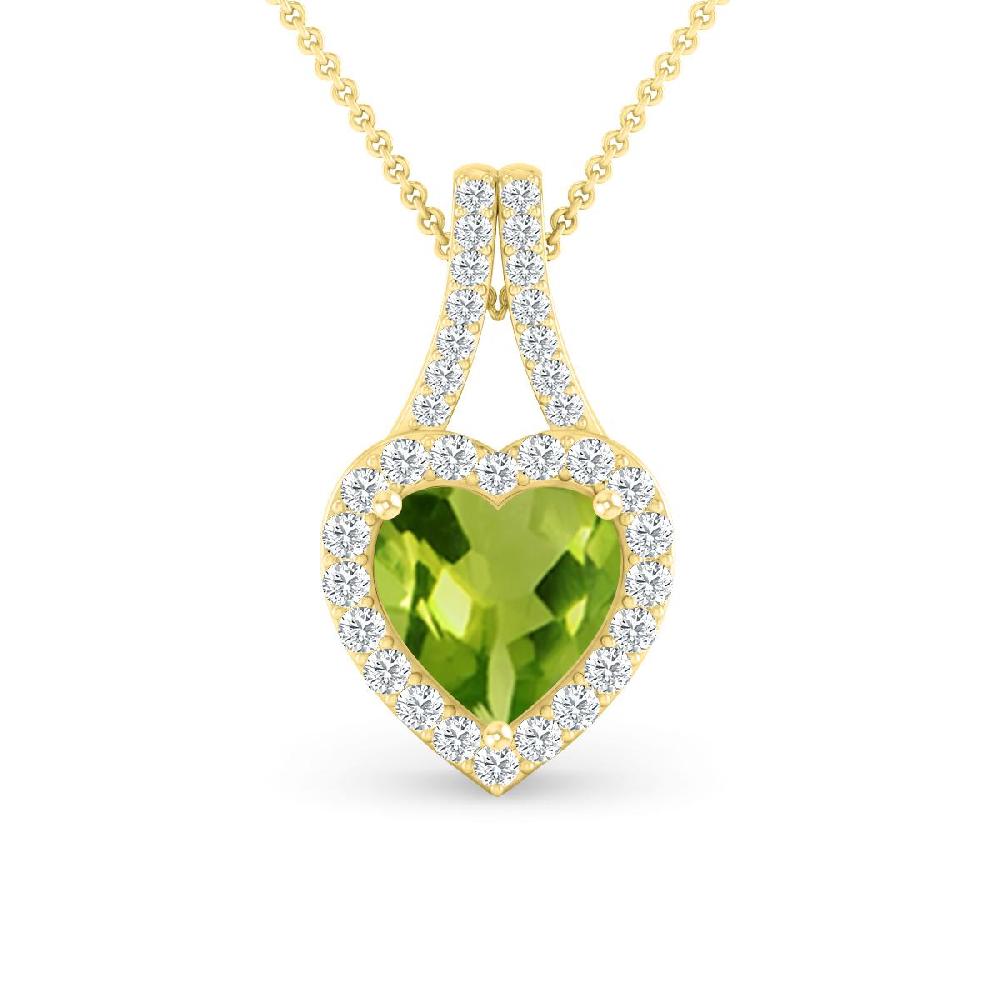 Yellow Gold - Peridot