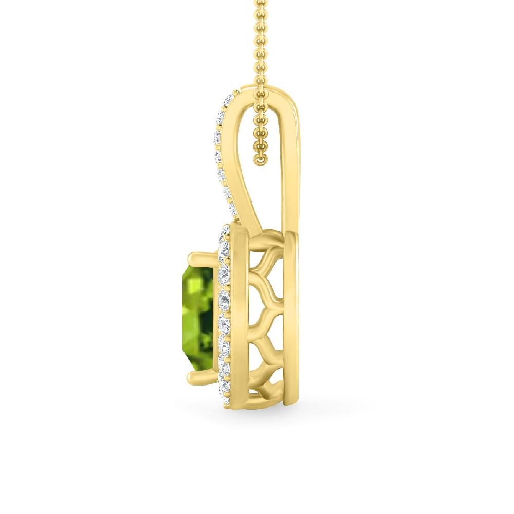 Yellow Gold - Peridot