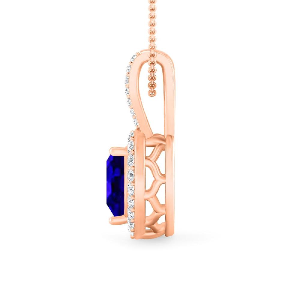 Rose Gold - Tanzanite