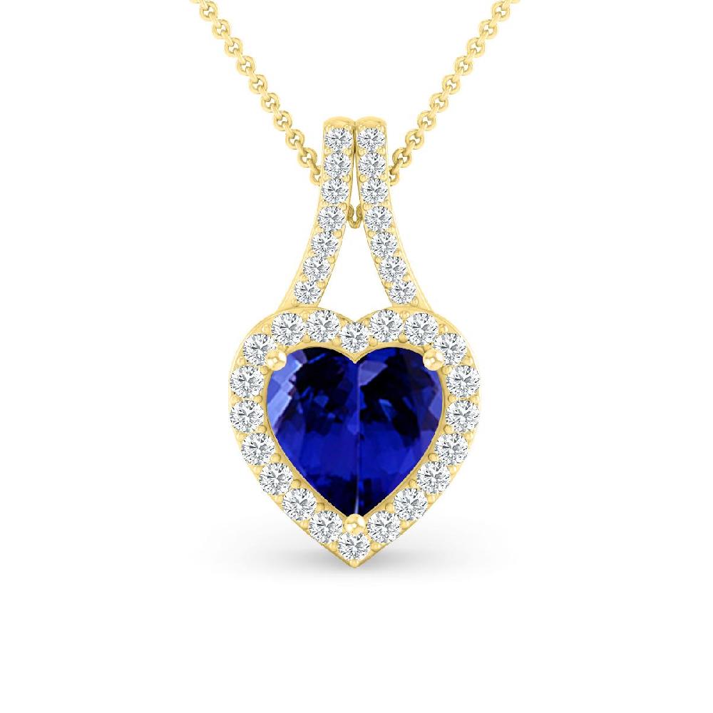 Yellow Gold - Tanzanite