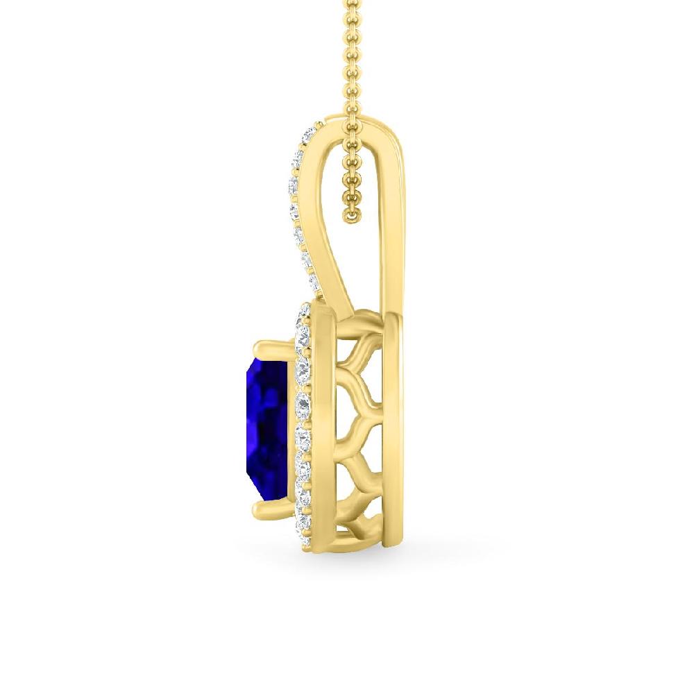 Yellow Gold - Tanzanite