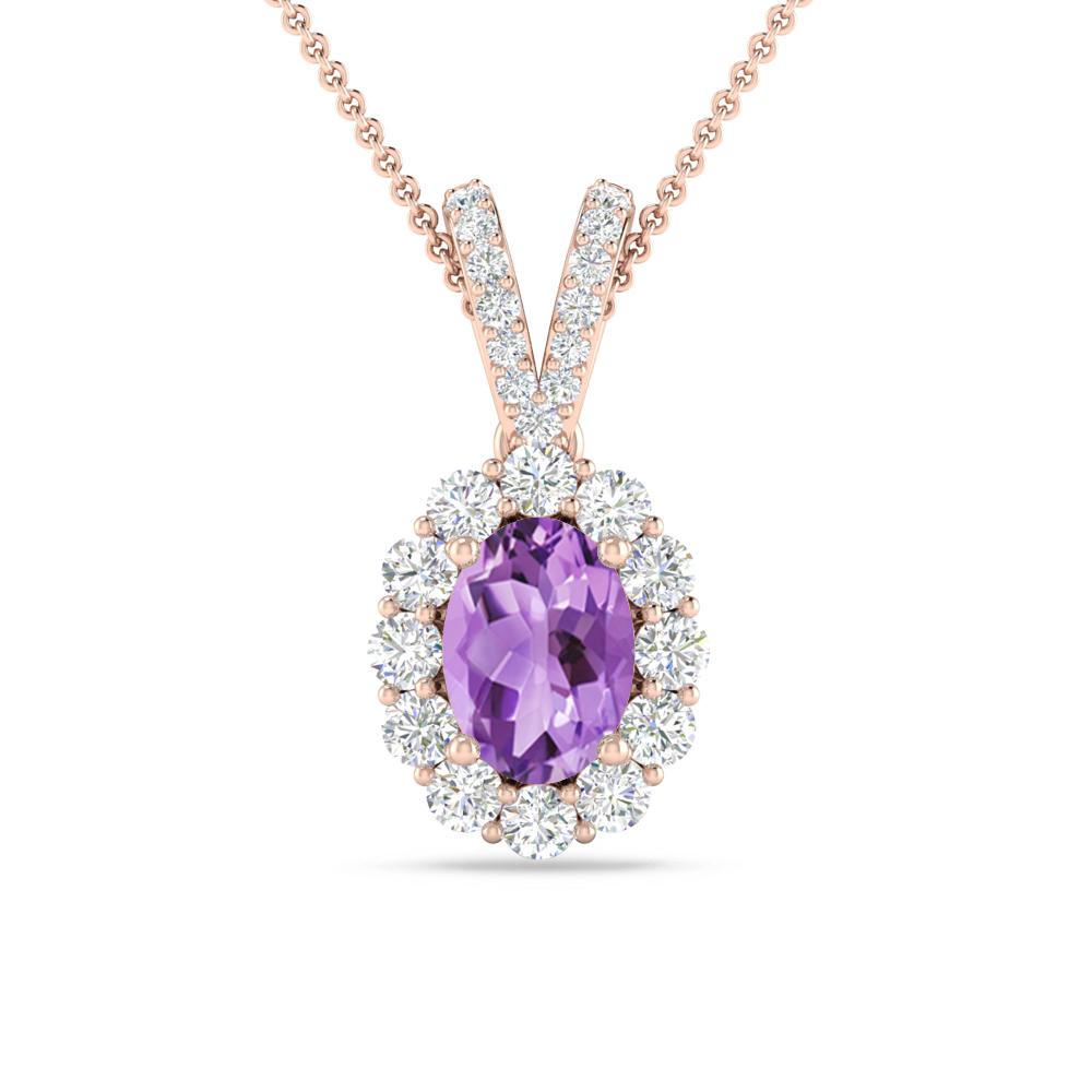 Rose Gold - Amethyst