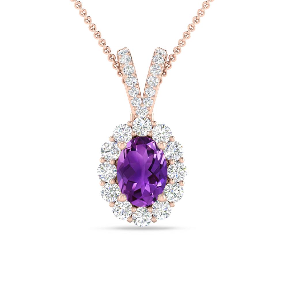 Rose Gold - Amethyst