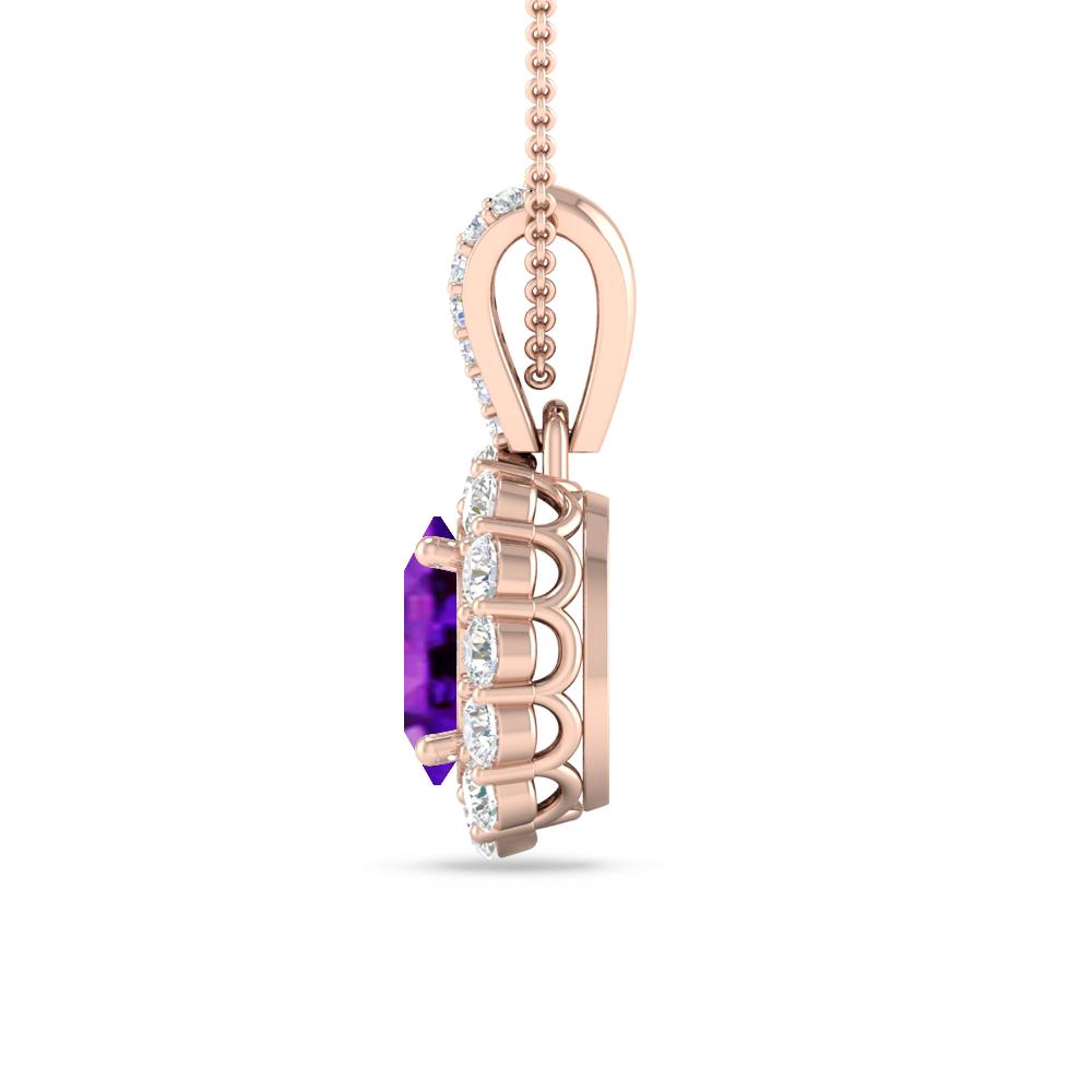 Rose Gold - Amethyst