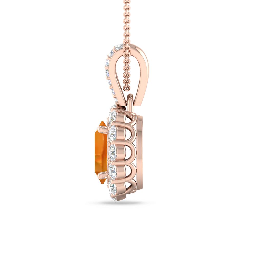 Rose Gold - Citrine