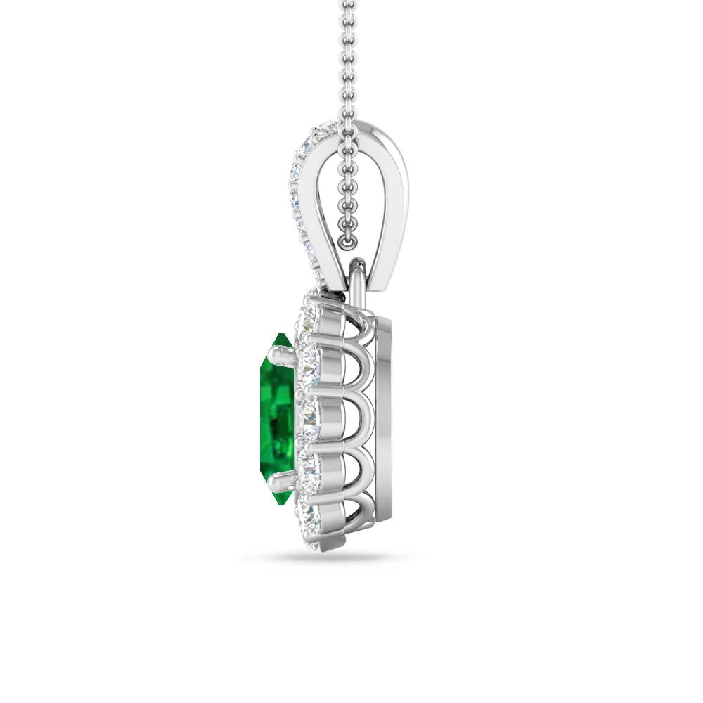 White Gold - Emerald