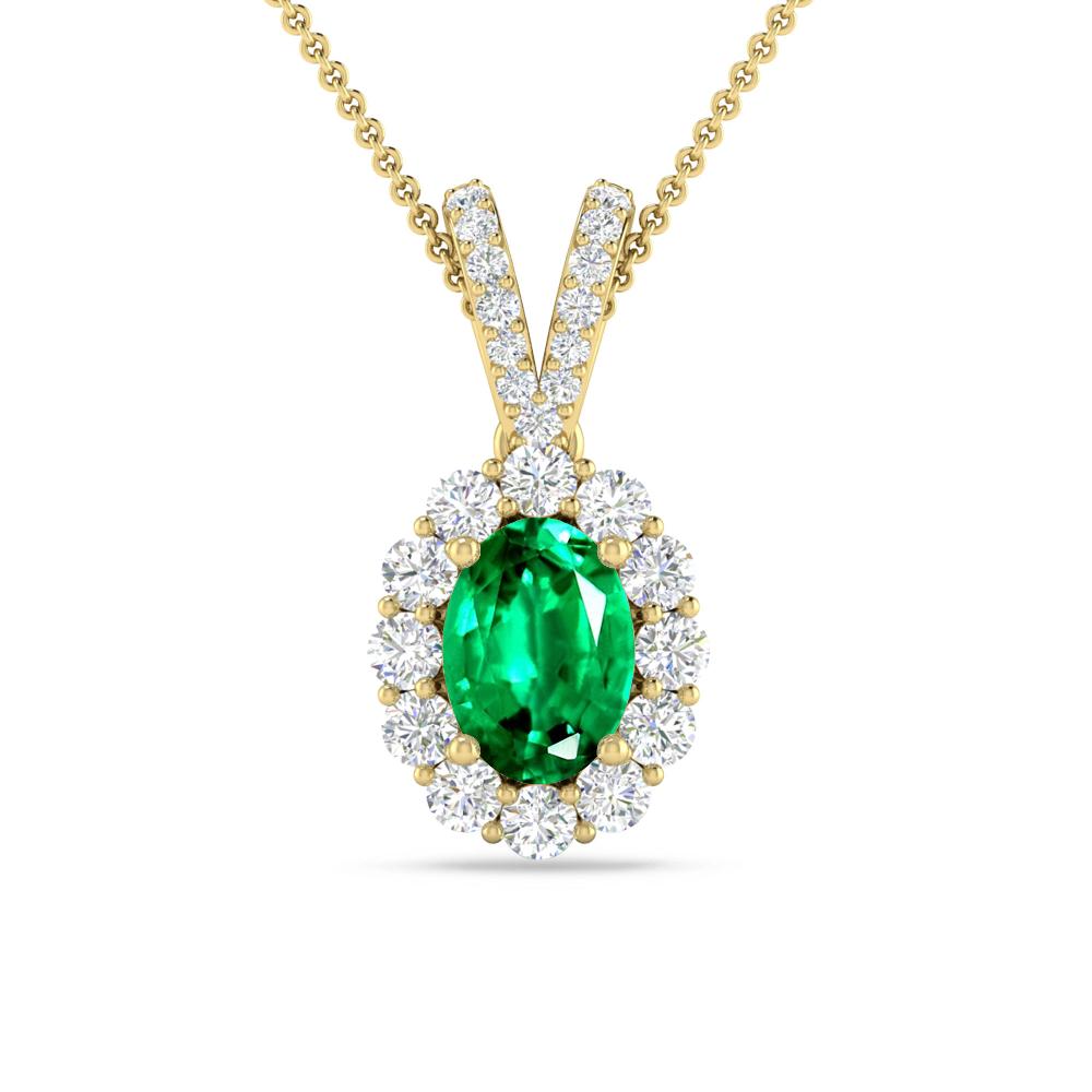 Yellow Gold - Emerald