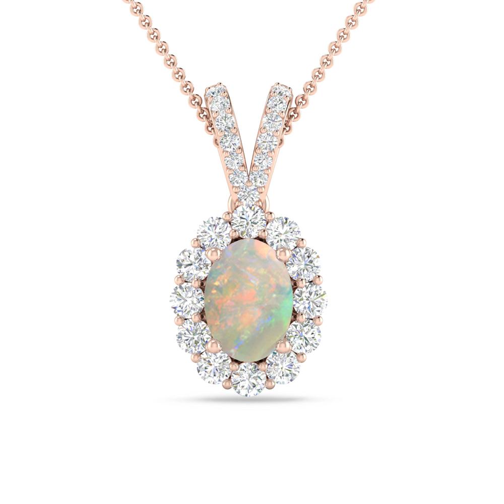 Rose Gold - Opal