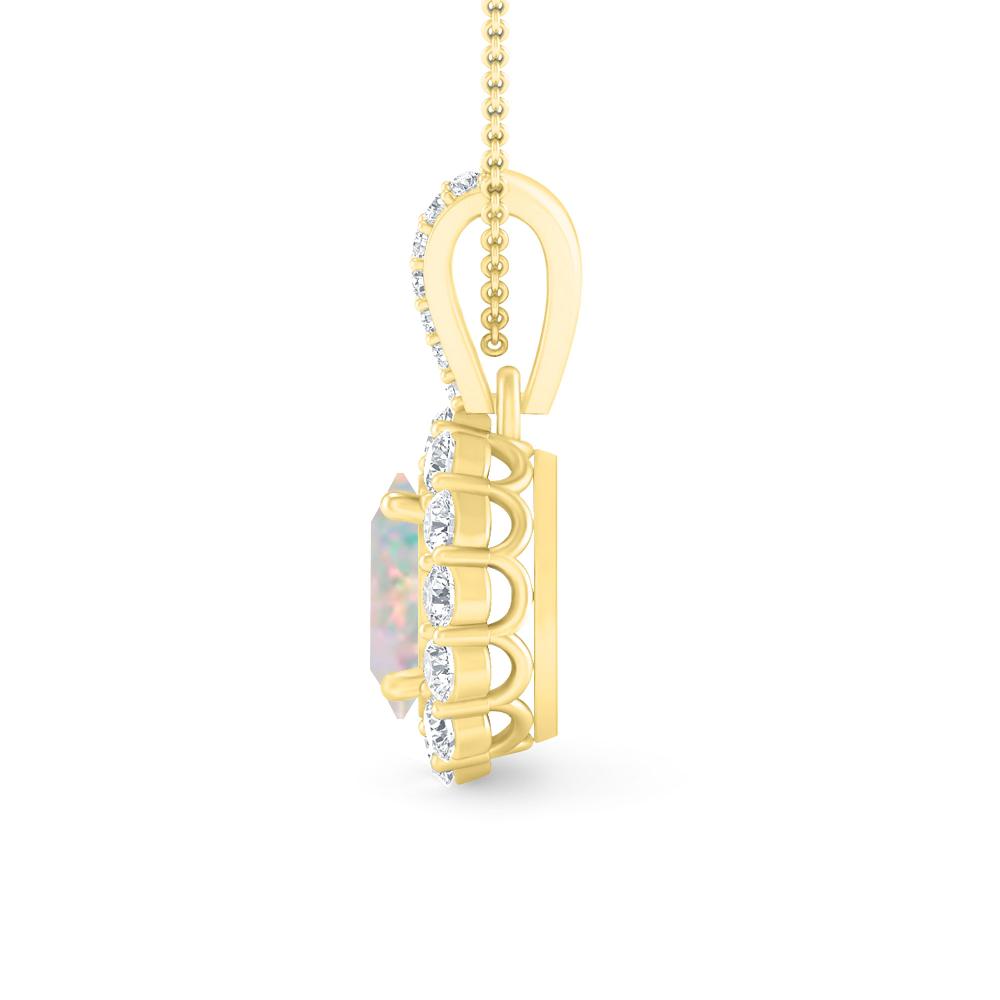 Yellow Gold - Opal