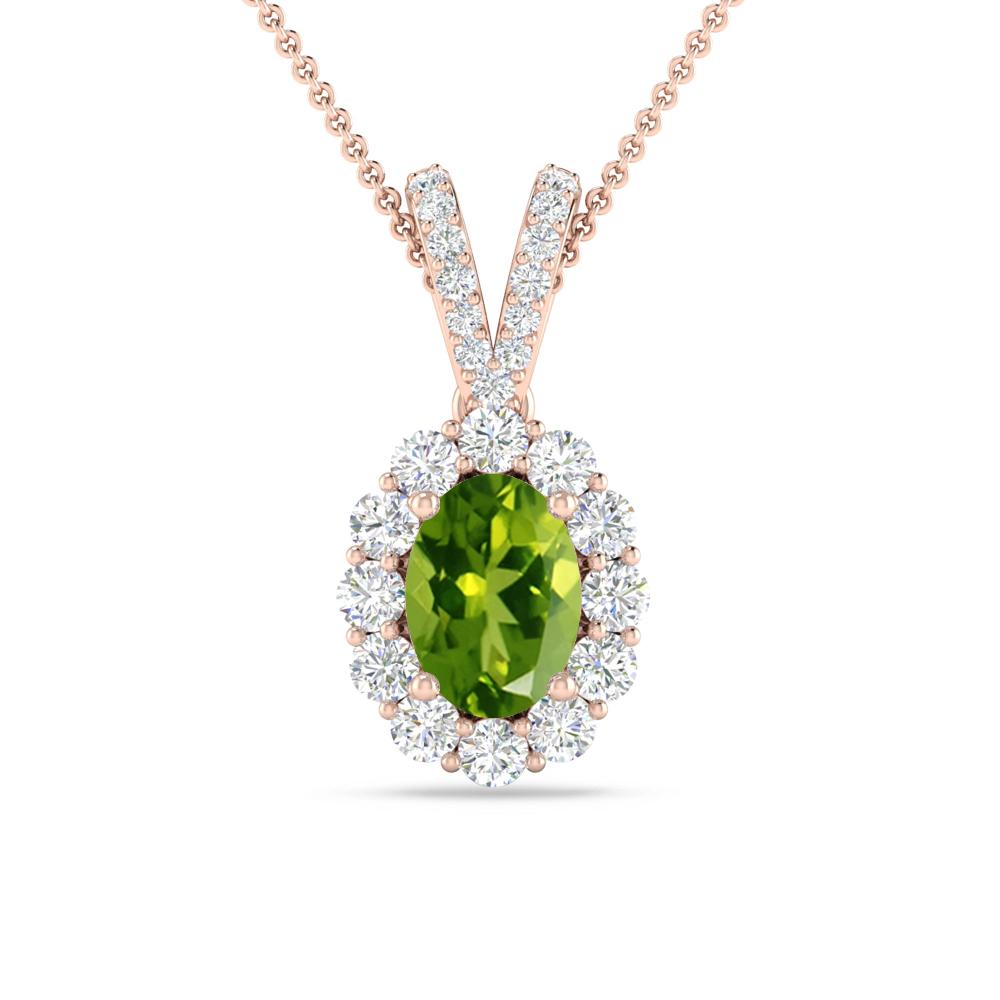 Rose Gold - Peridot