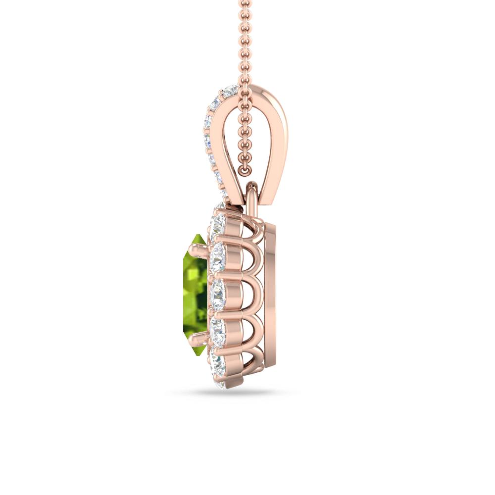 Rose Gold - Peridot