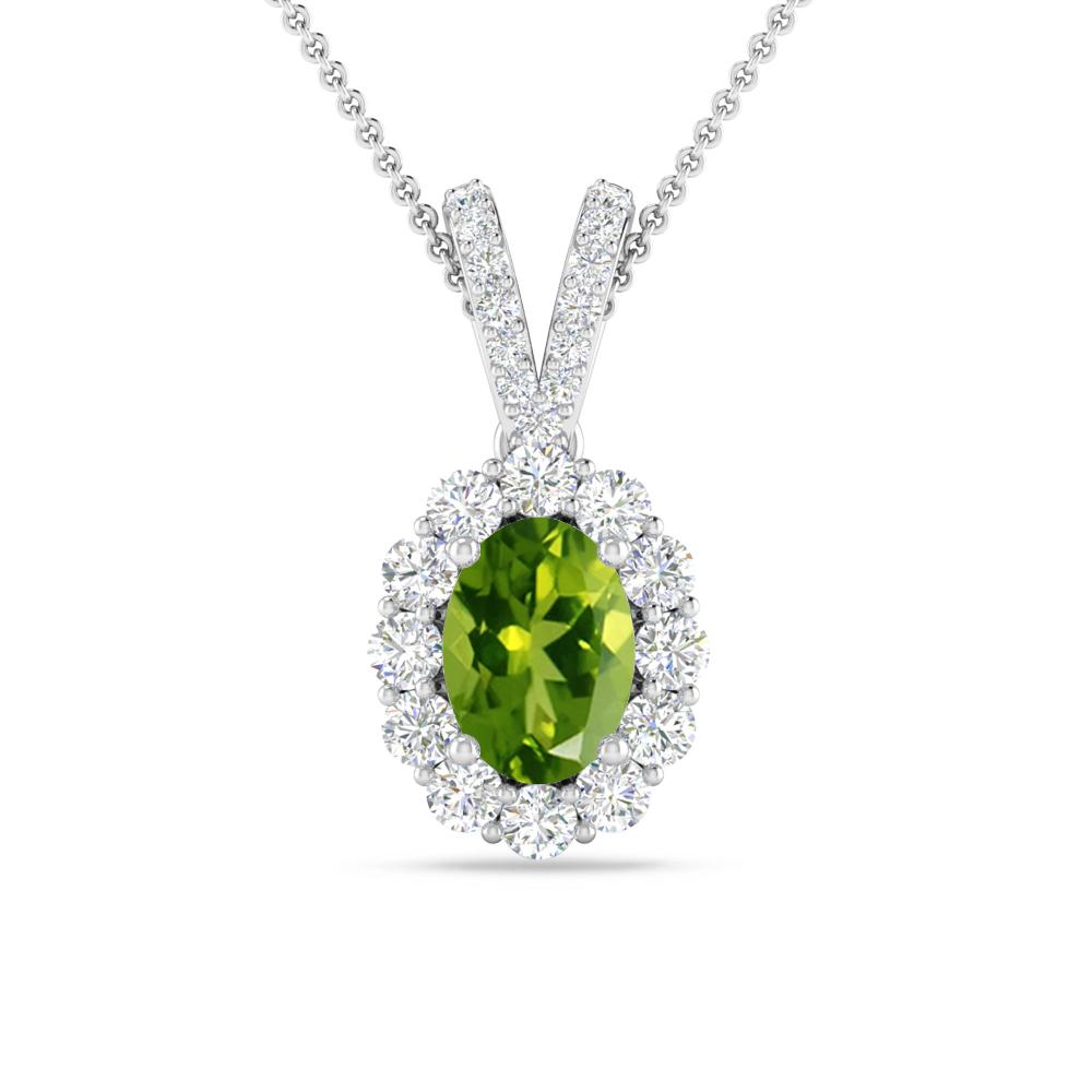 White Gold - Peridot