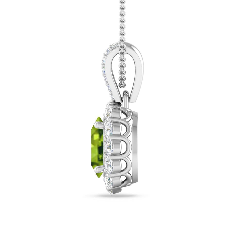 White Gold - Peridot