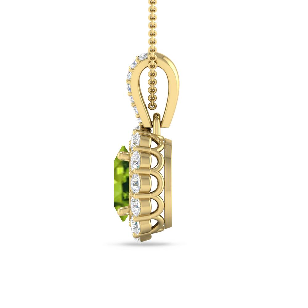 Yellow Gold - Peridot