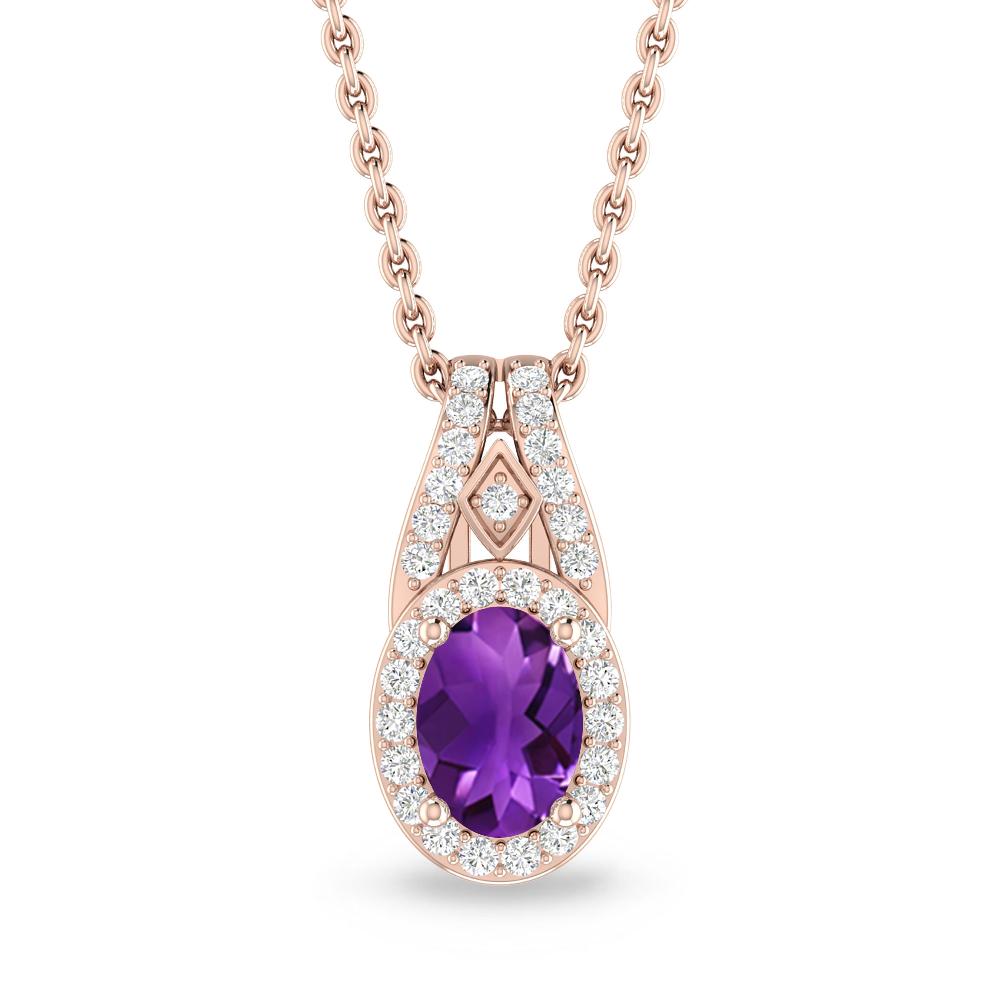 Rose Gold - Amethyst