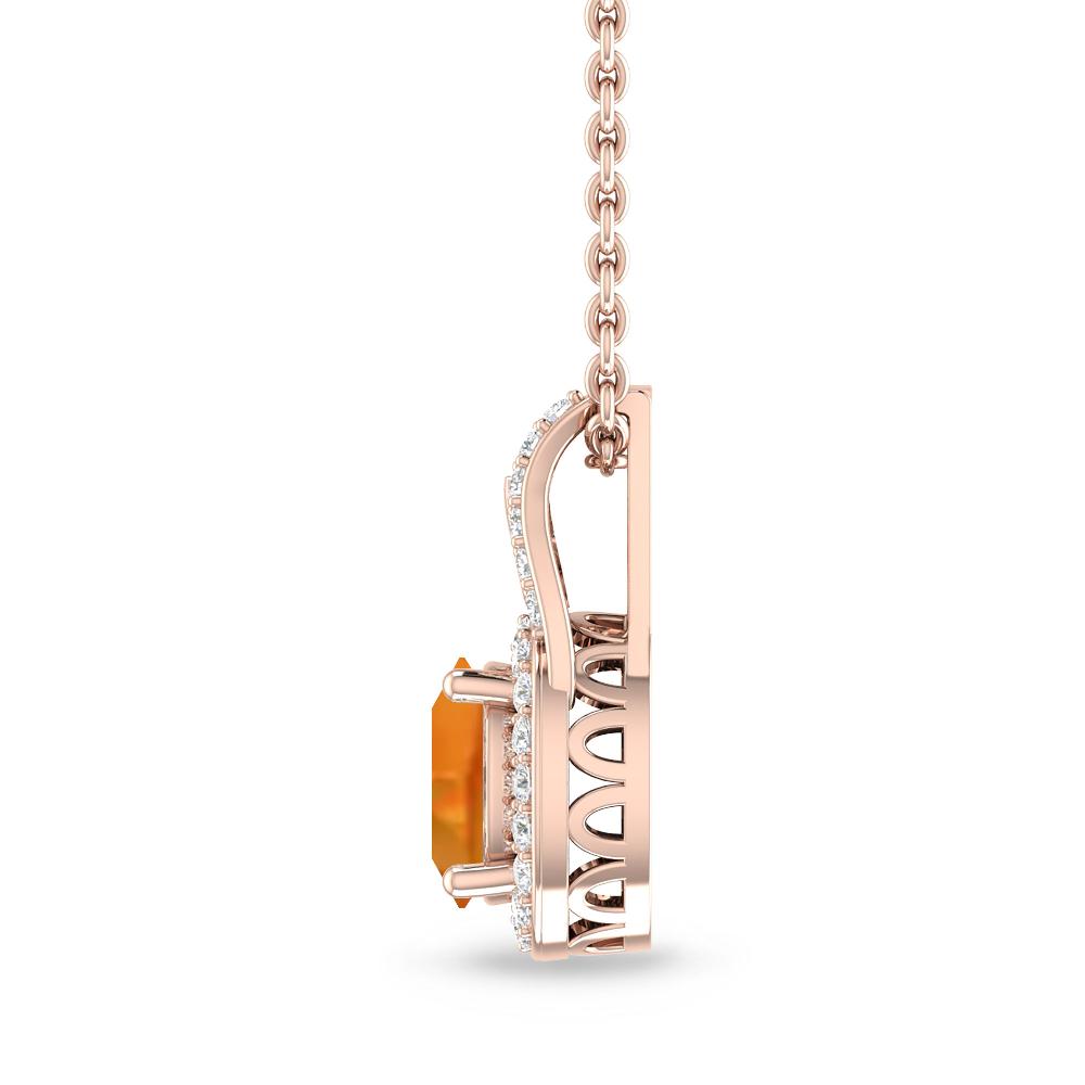 Rose Gold - Citrine