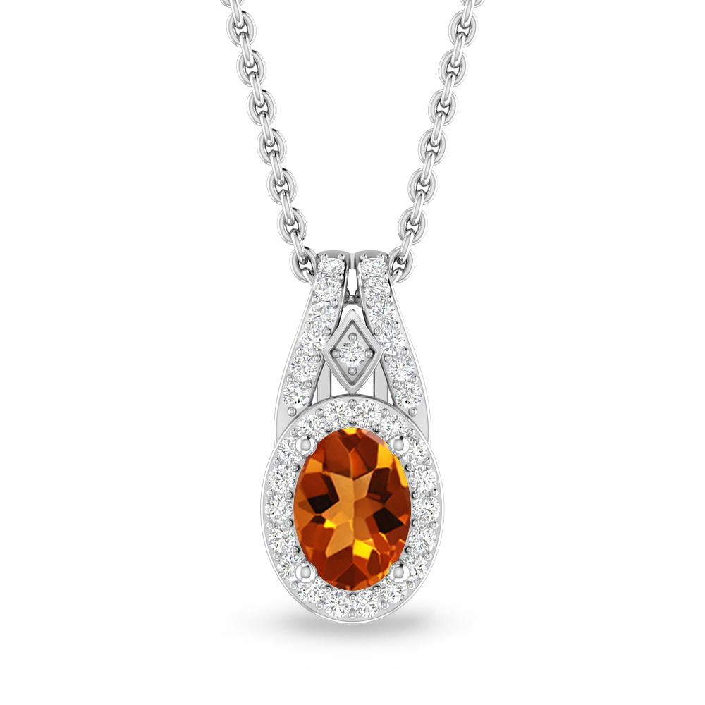 White Gold - Citrine