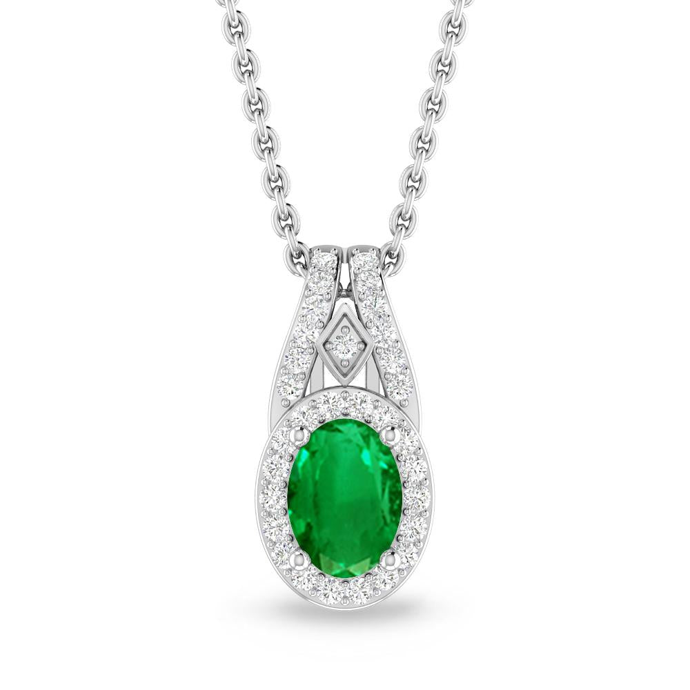 White Gold - Emerald