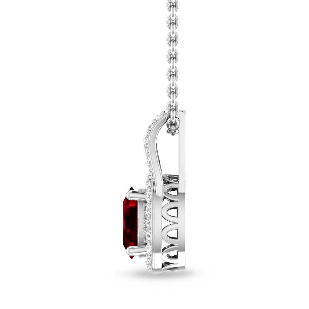 White Gold - Garnet