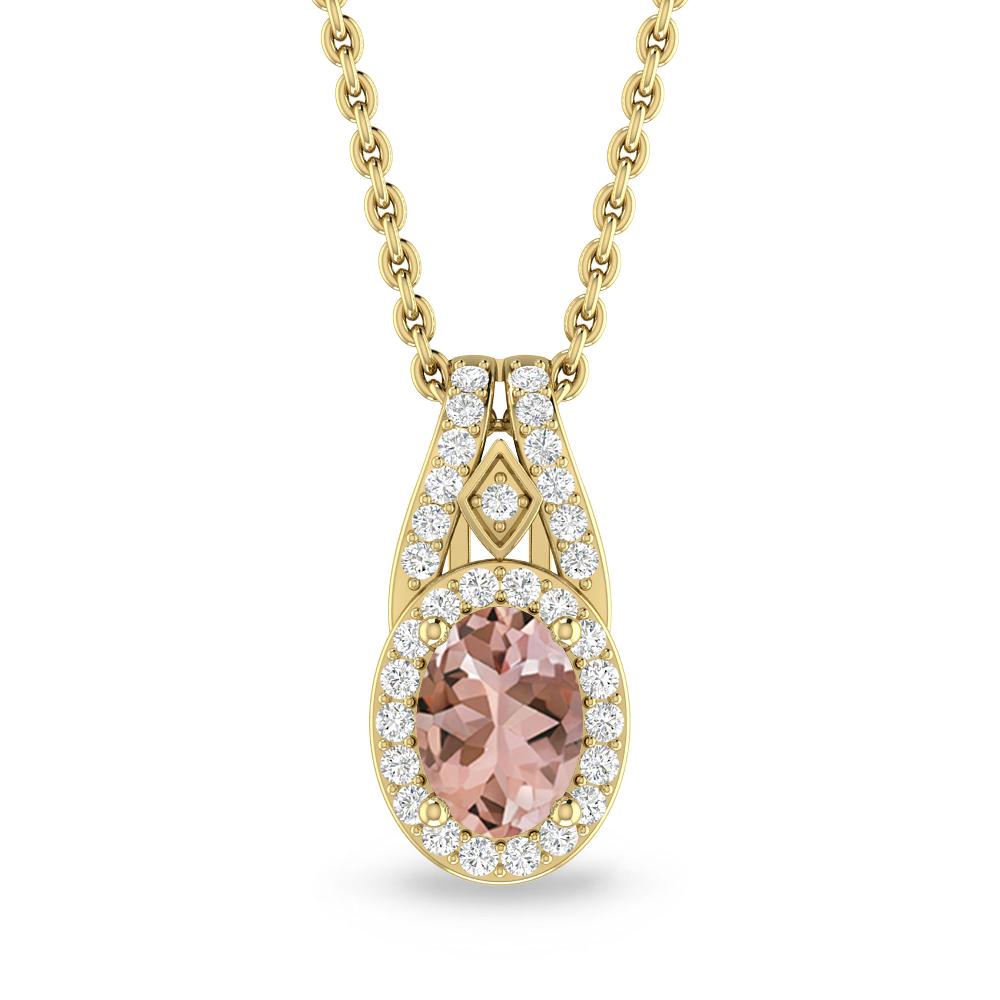 Yellow Gold - Morganite