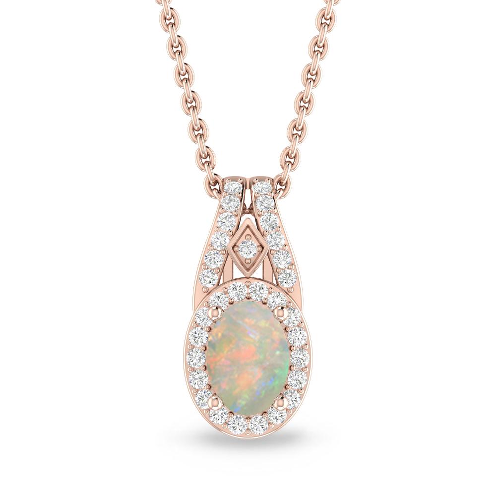 Rose Gold - Opal