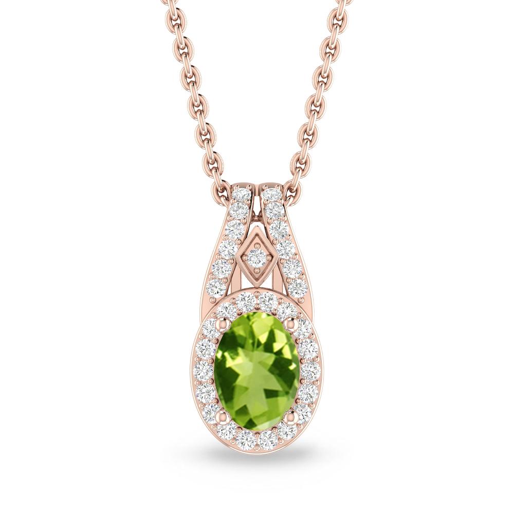 Rose Gold - Peridot