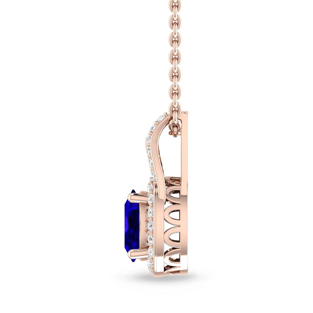 Rose Gold - Tanzanite