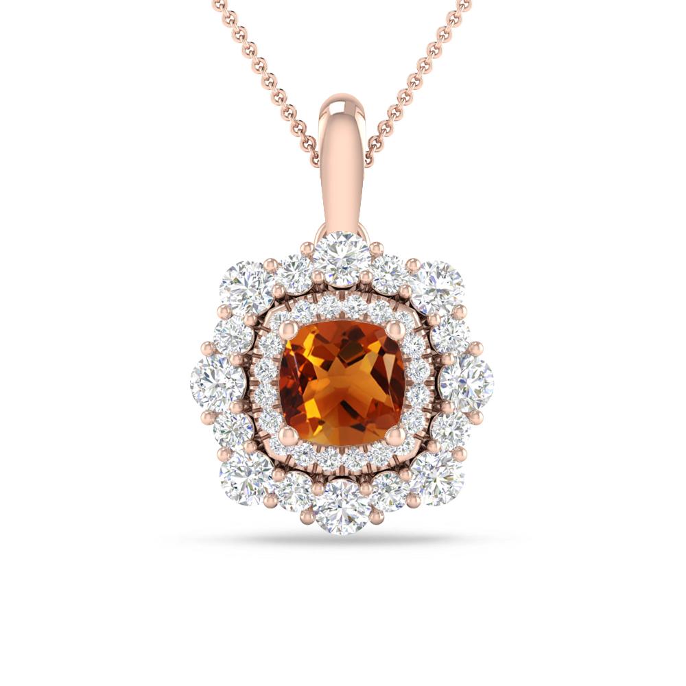 Rose Gold - Citrine