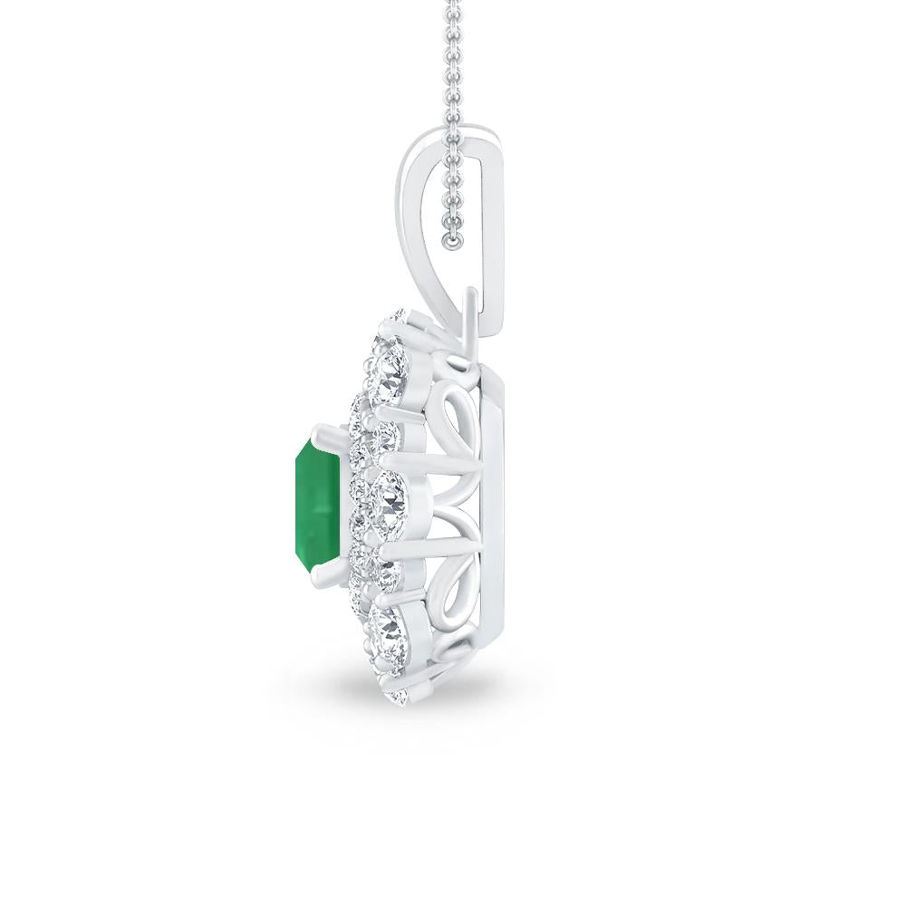 White Gold - Emerald