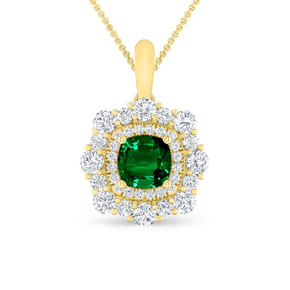 Yellow Gold - Emerald