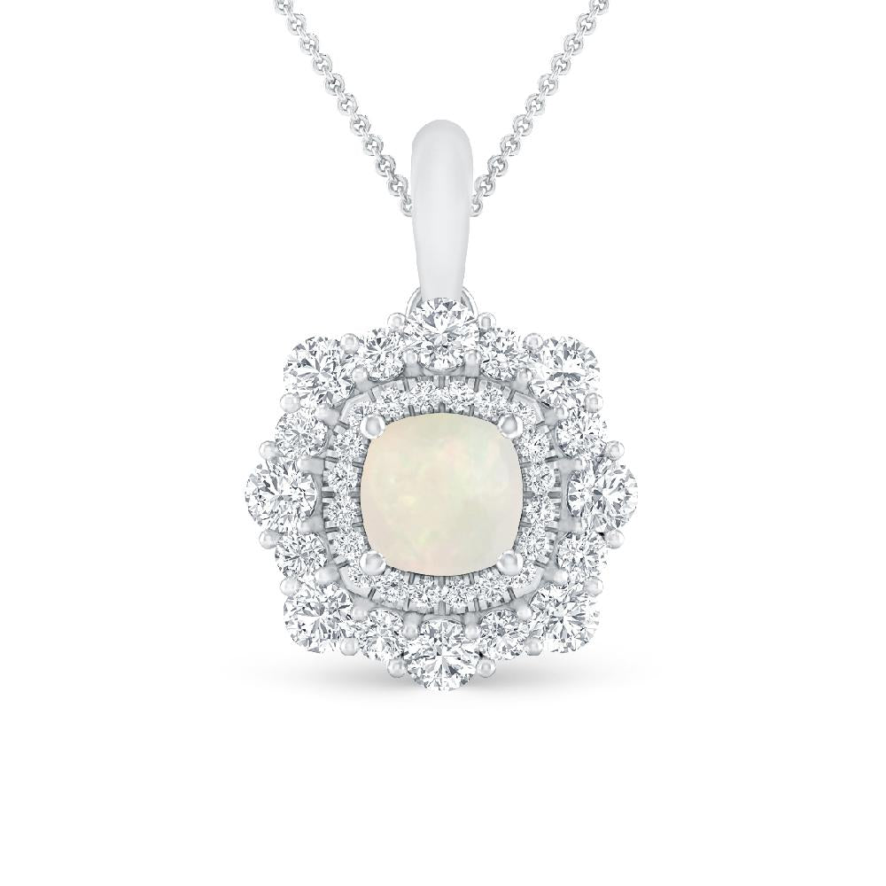 White Gold - Opal