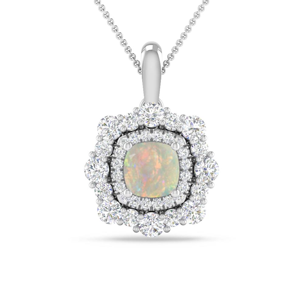 White Gold - Opal