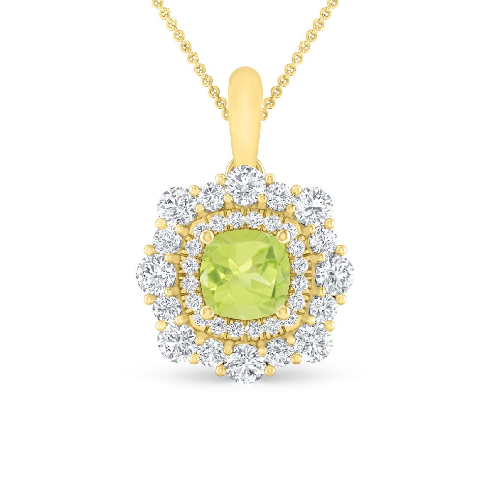 Yellow Gold - Peridot