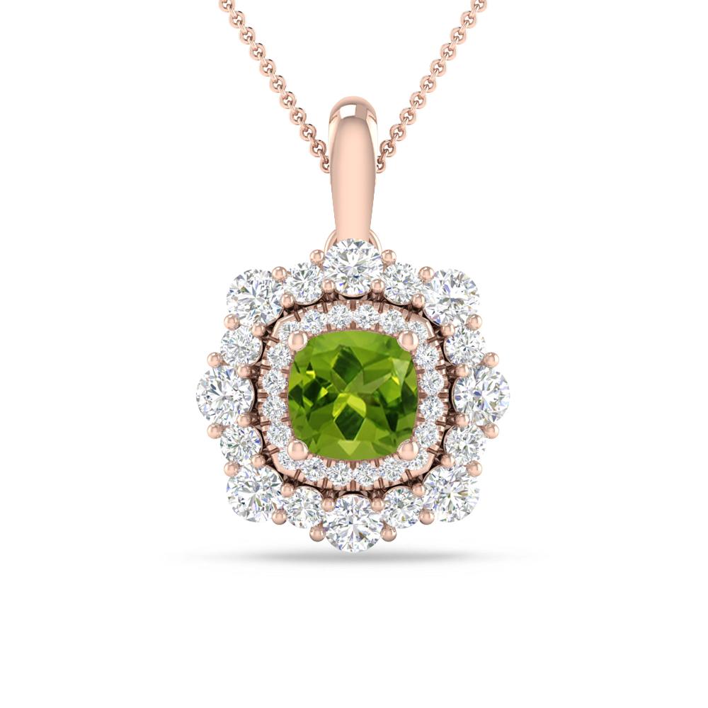 Rose Gold - Peridot