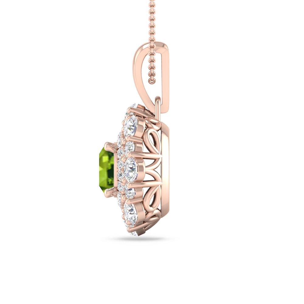 Rose Gold - Peridot