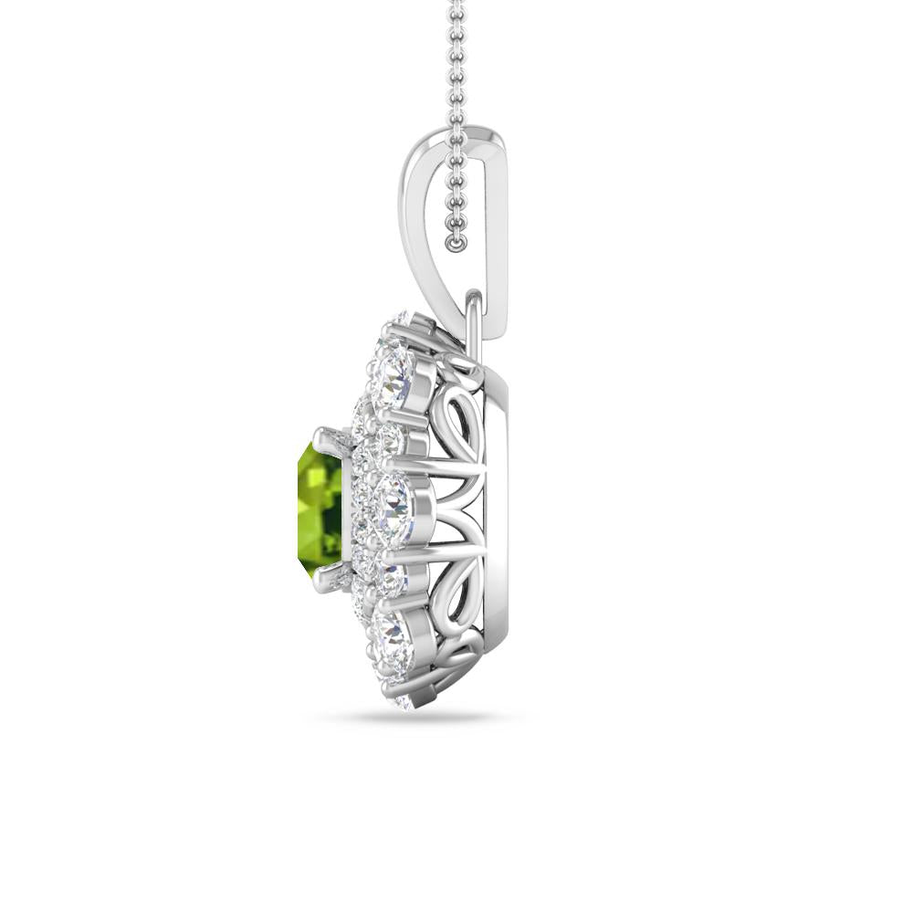 White Gold - Peridot