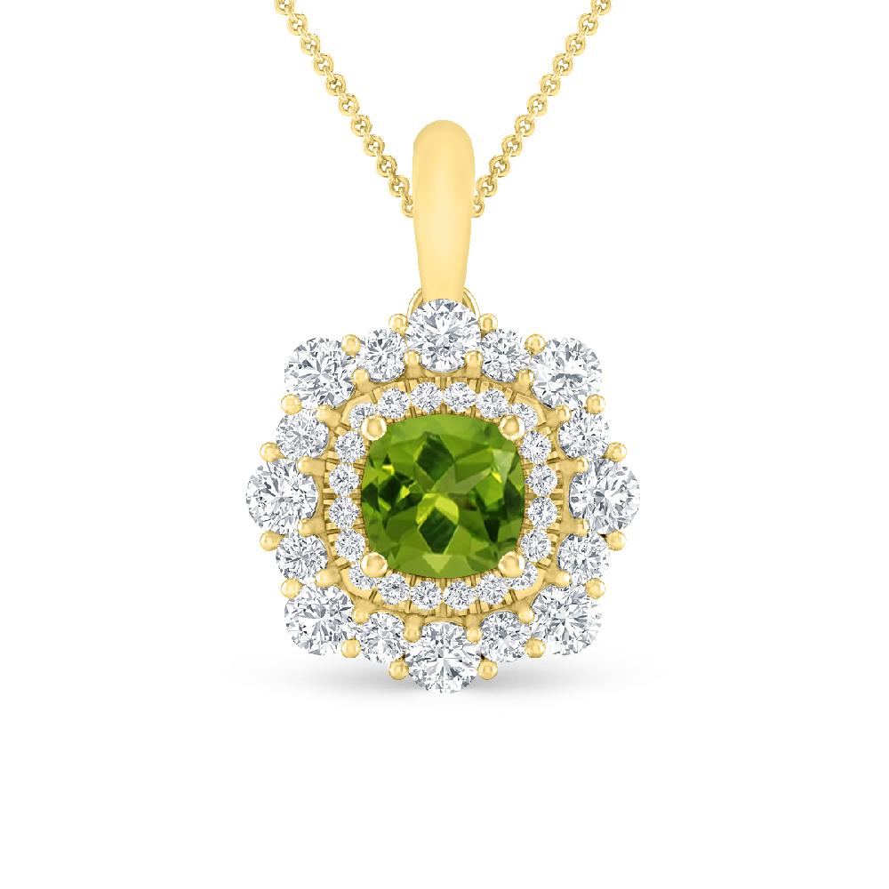 Yellow Gold - Peridot