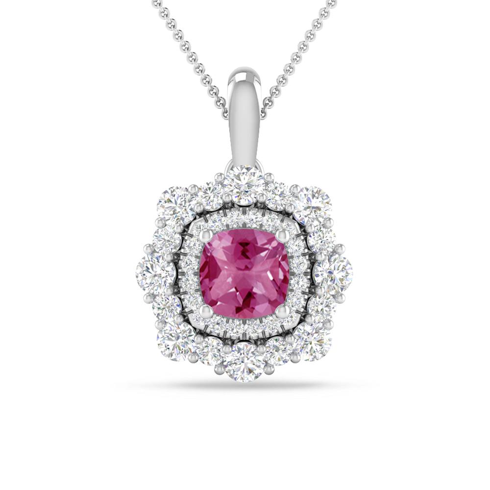 White Gold - Pink Tourmaline