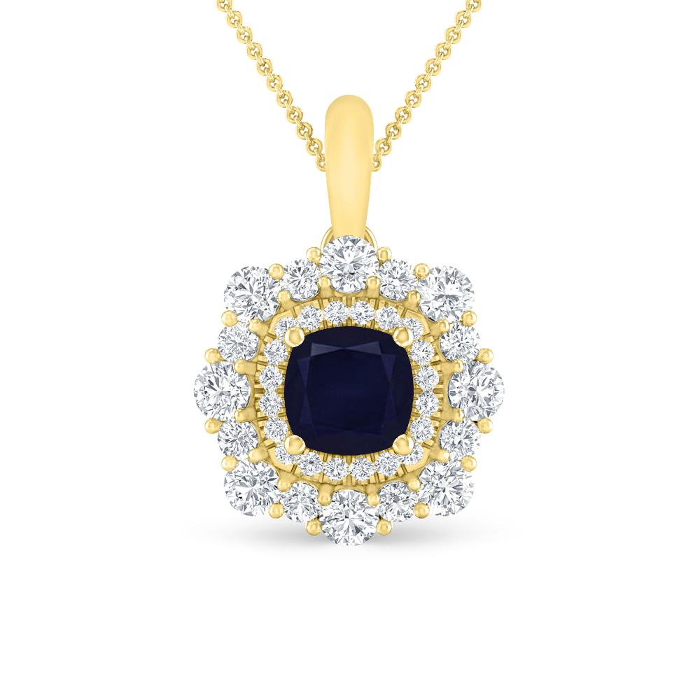 Yellow Gold - Sapphire