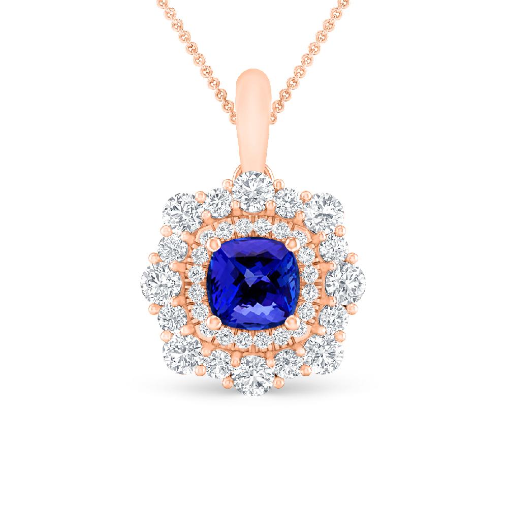 Rose Gold - Tanzanite