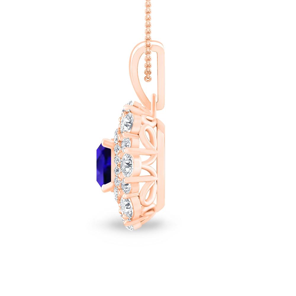 Rose Gold - Tanzanite