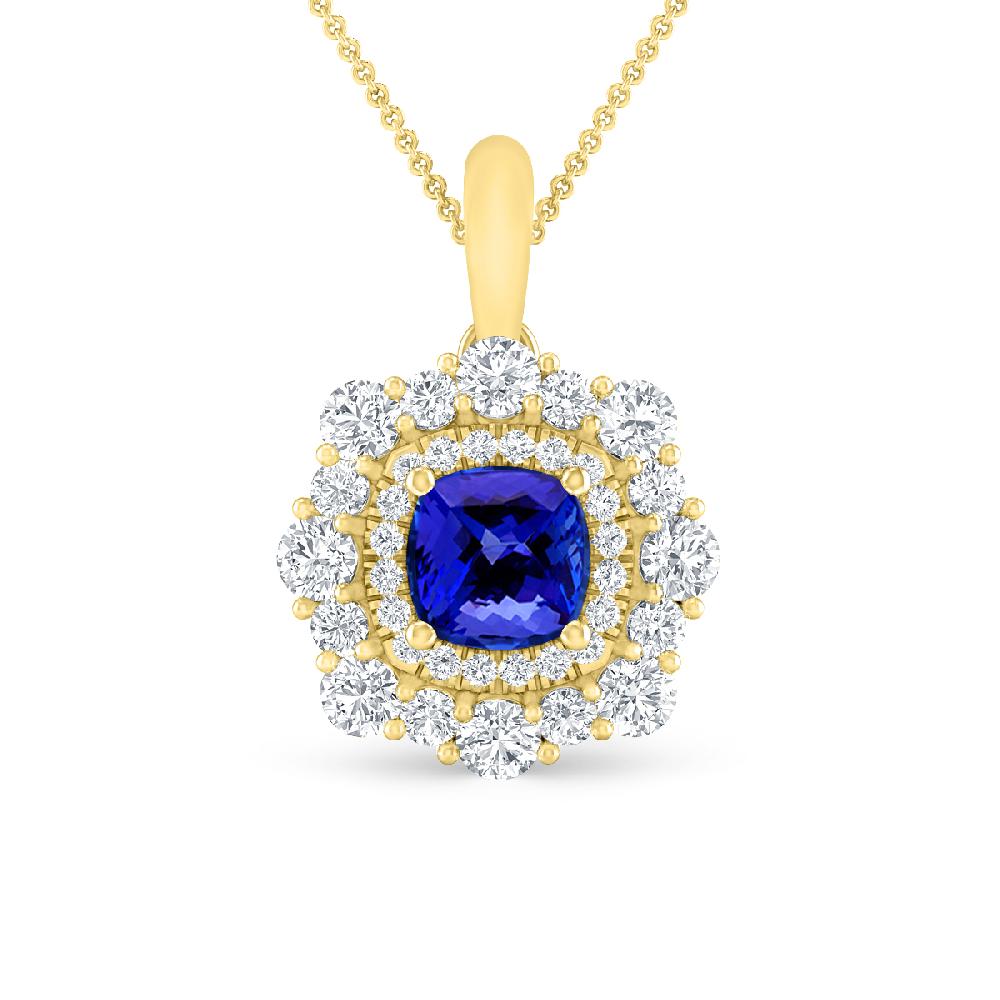 Yellow Gold - Tanzanite