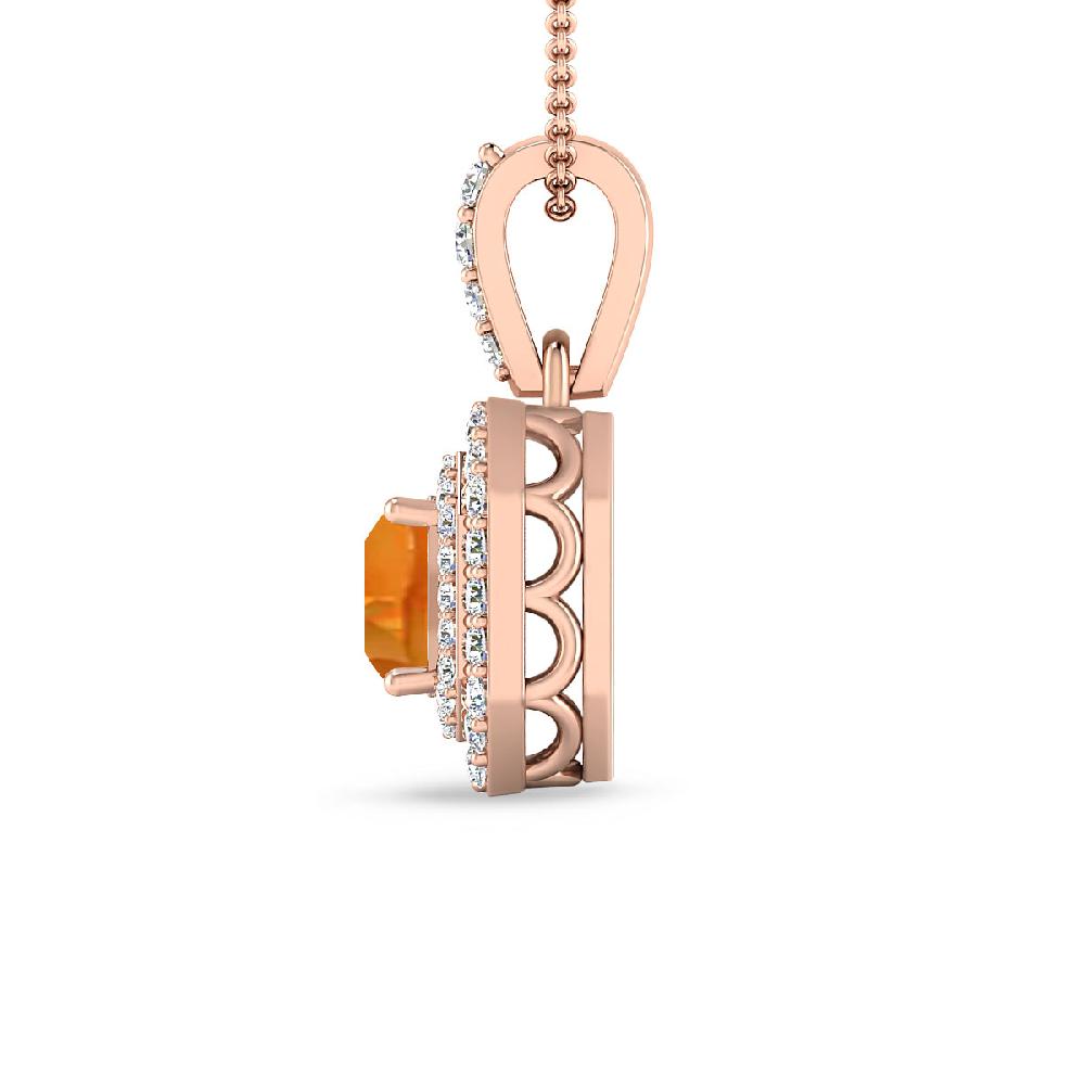 Rose Gold - Citrine