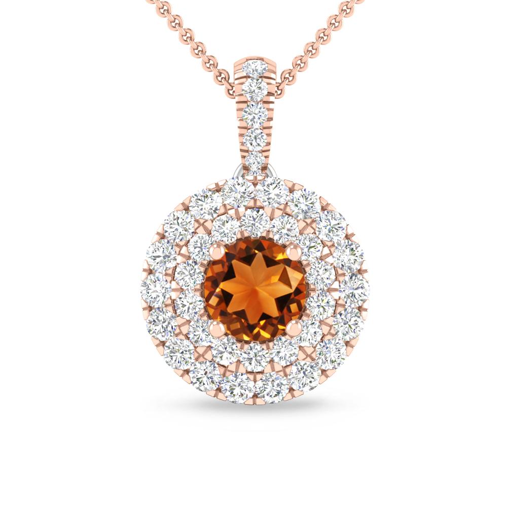 Rose Gold - Citrine