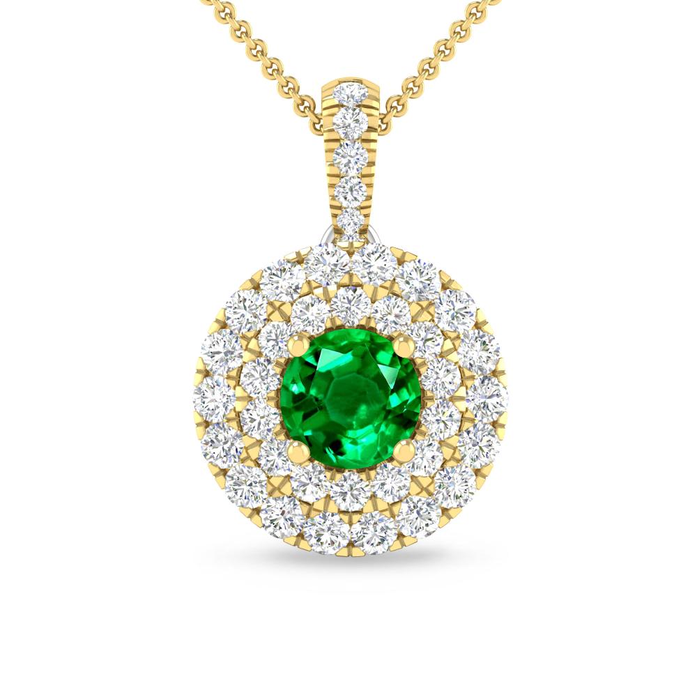 Yellow Gold - Emerald