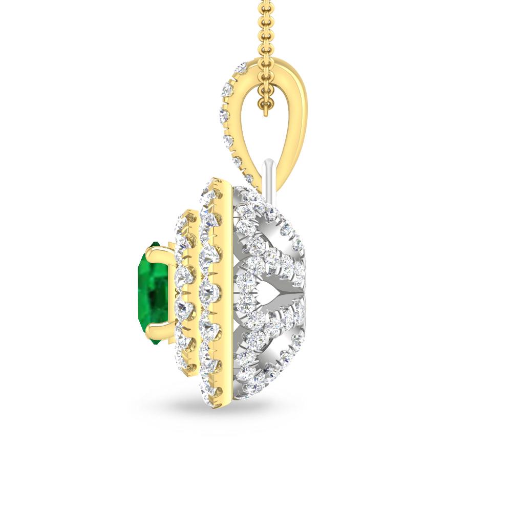 Yellow Gold - Emerald