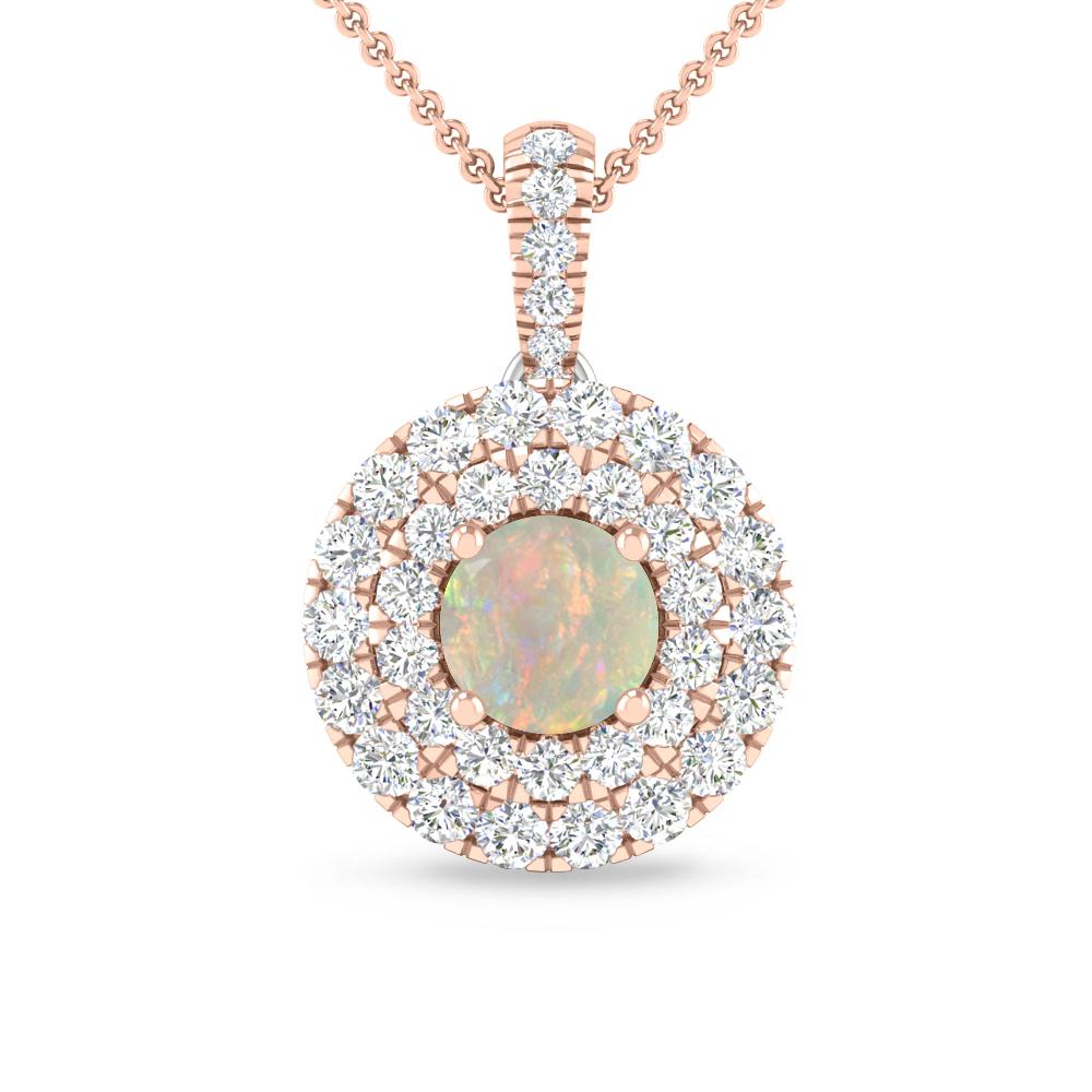 Rose Gold - Opal