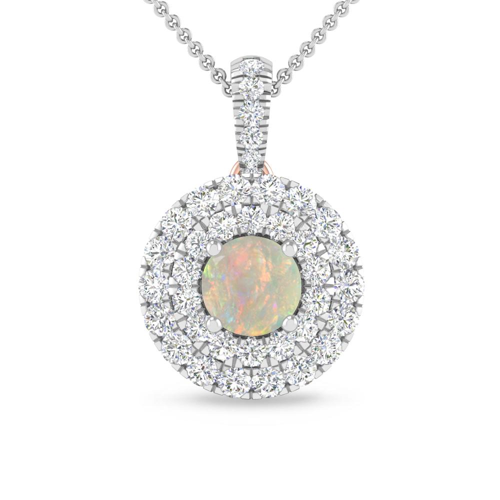 White Gold - Opal