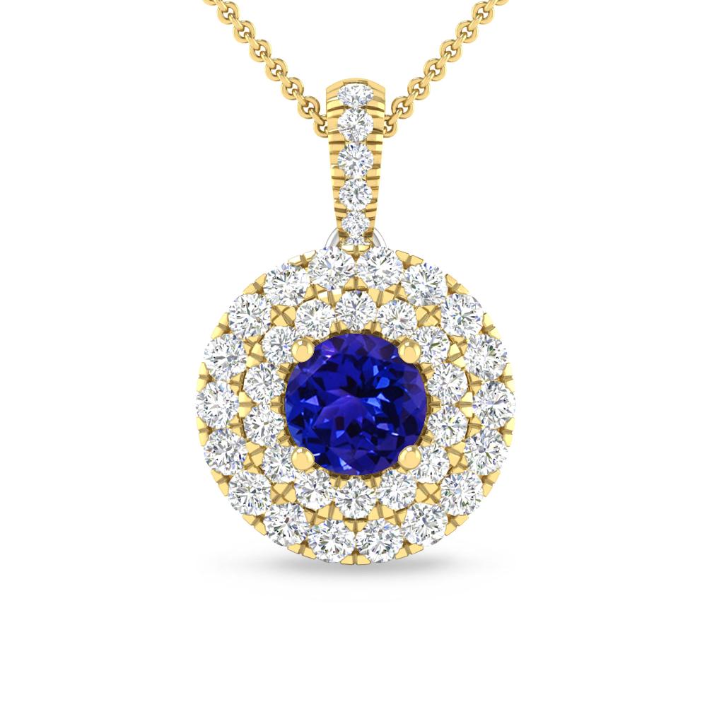 Yellow Gold - Tanzanite